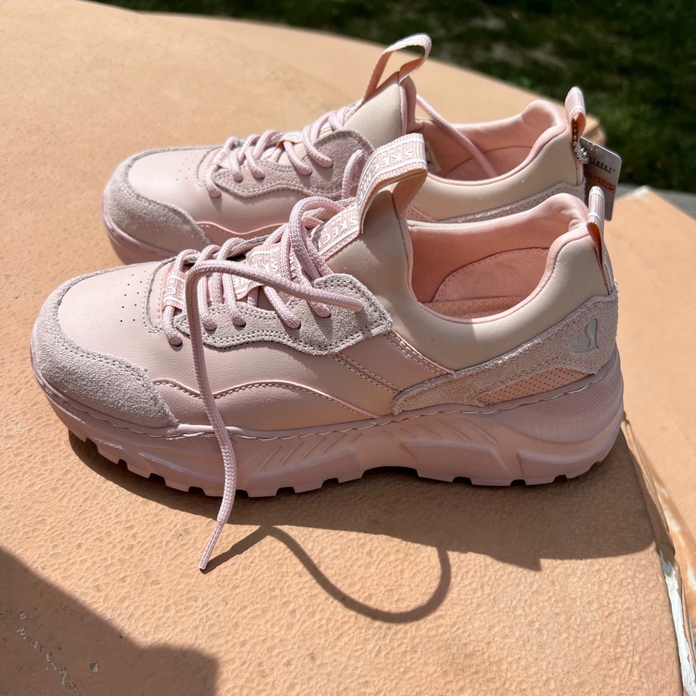 SKECHERS STREET LOS ANGELES MEMORY FOAM HIP DAD SNEAKERS